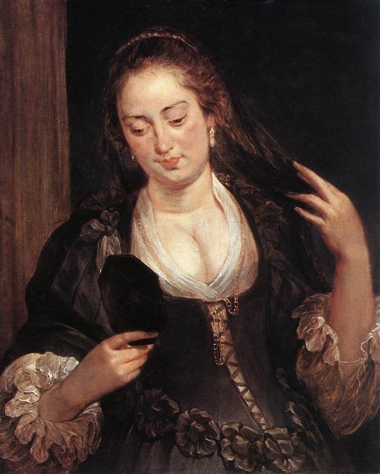 Peter Paul Rubens Woman with a Mirror